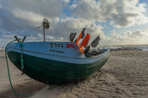 Boot am Strand von Thomas Wehner