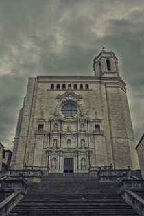 Girona: die Kathedrale Santa María by Berthold Werner