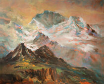 Bergmassiv, Berglandschaft by Thomas Neumann