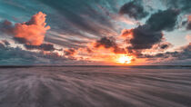 Sonnenuntergang am Strand by Steffen Peters