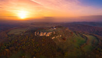 Aerial view of Staffelberg mountain by raphotography88