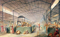 Interior of Les Halles von Max Berthelin