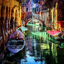 Venice Italy Canal von Phil Perkins