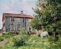At the Farm by Gerhard Peter Frantz Vilhelm Munthe