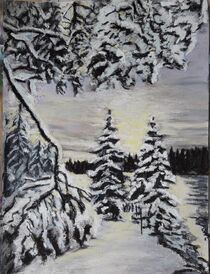 Winter in Nordschweden von Dorothea Lindhorst