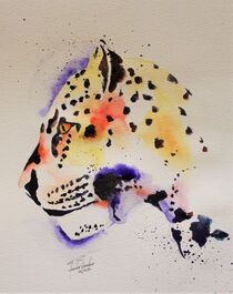 Leopard by Theodor Fischer