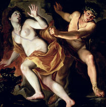 Orpheus and Eurydice von Giovanni Antonio Burrini or Burino