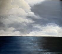 Wolken und Meer von Stefanie Ihlefeldt