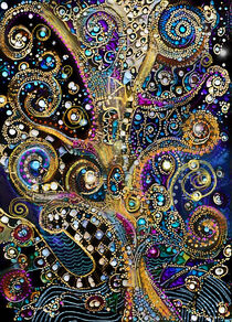 Night Seasons of Klimt by Alma  Lee