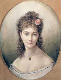 Sarah Bernhardt  by Marie Desire Bourgoin