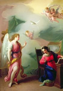The Annunciation  von Giuseppe Velasco or Velasquez
