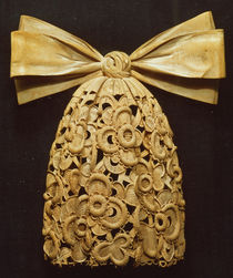 Woodcarving of a cravat  by Grinling Gibbons