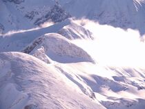Nebelhorn im Winter von vogtart
