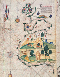 Fol.5v Map of Great Britain von Luis Lazaro