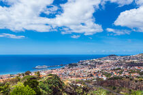 Blick auf Funchal auf der Insel Madeira by Rico Ködder