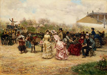 The Flower Sellers by Ludovico Marchetti