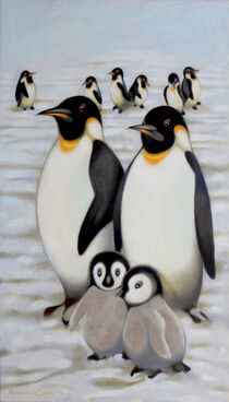 Penguins by federico cortese