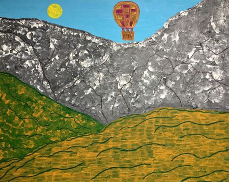 Landscape-with-a-balloon