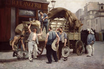 Delivering Flour von Louis Robert Carrier-Belleuse