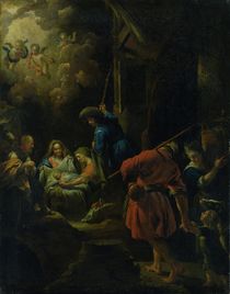 Adoration of the Shepherds  by Hendrich Dittmars