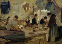 Ironing Workshop in Trouville by Louis Joseph Anthonissen