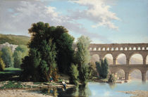 View of the Pont du Gard by Henri Marie Poinsot