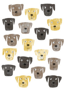 Labrador Retriever Dogs by Nic Squirrell