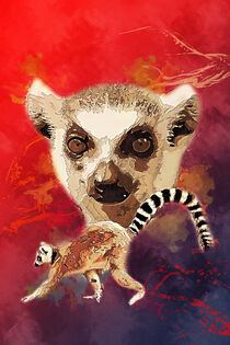 Lemur von printedartings