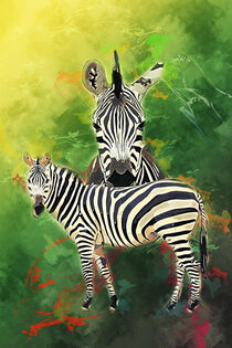 Zebra by printedartings