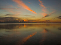 Spektakulärer Sonnenuntergang am Lake Nicaragua von marie schleich