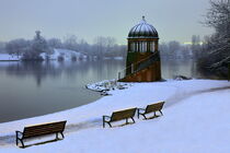 Seepark Freiburg im Winter by Patrick Lohmüller
