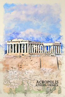 Akropolis by printedartings