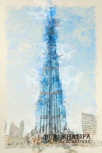 Burj Khalifa von printedartings