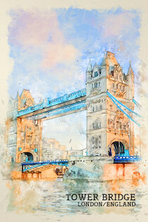 Tower Bridge by printedartings