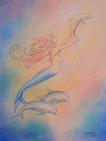 Delphine Engel und Heiler der Meere von Marita Zacharias