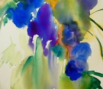 Blaue Blüten von Adelheid Bieger