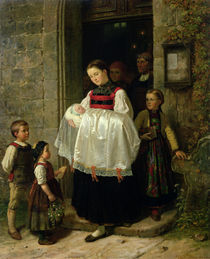 The Return from the Christening  by Hubert Salentin