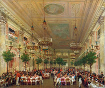 Feast at the Tuileries to Celebrate the Marriage of Leopold I  by Le Baron Attalin
