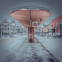 Lonely Bus Stop von Kilian Schloemp