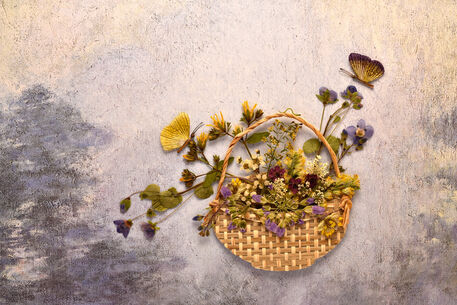 Basket-of-weeds