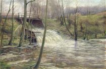 A Mill Stream  by Karl Oderich