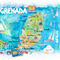 Grenada-illustrated-travel-map-with-roadsm