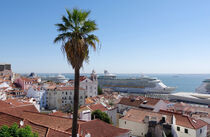 Lissabon: Aussicht vom Mirador Portas do Sol von Berthold Werner