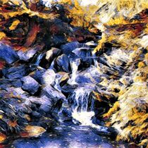 Waterfall by eloiseart