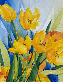 Gelbe Tulpen von Sonja Jannichsen