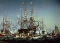 Queen Victoria's Visit to Cherbourg by Jules Achille Noel