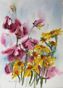 Eine Blume voll Lebenskraft by Sonja Jannichsen