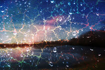 Abstract : Sparkling rain von Michael Naegele