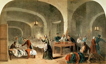 Sketch of a ward at the Hospital at Scutari by Joseph-Austin Benwell