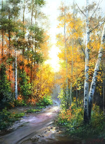 Herbst im Wald by Ludmila Gittel
